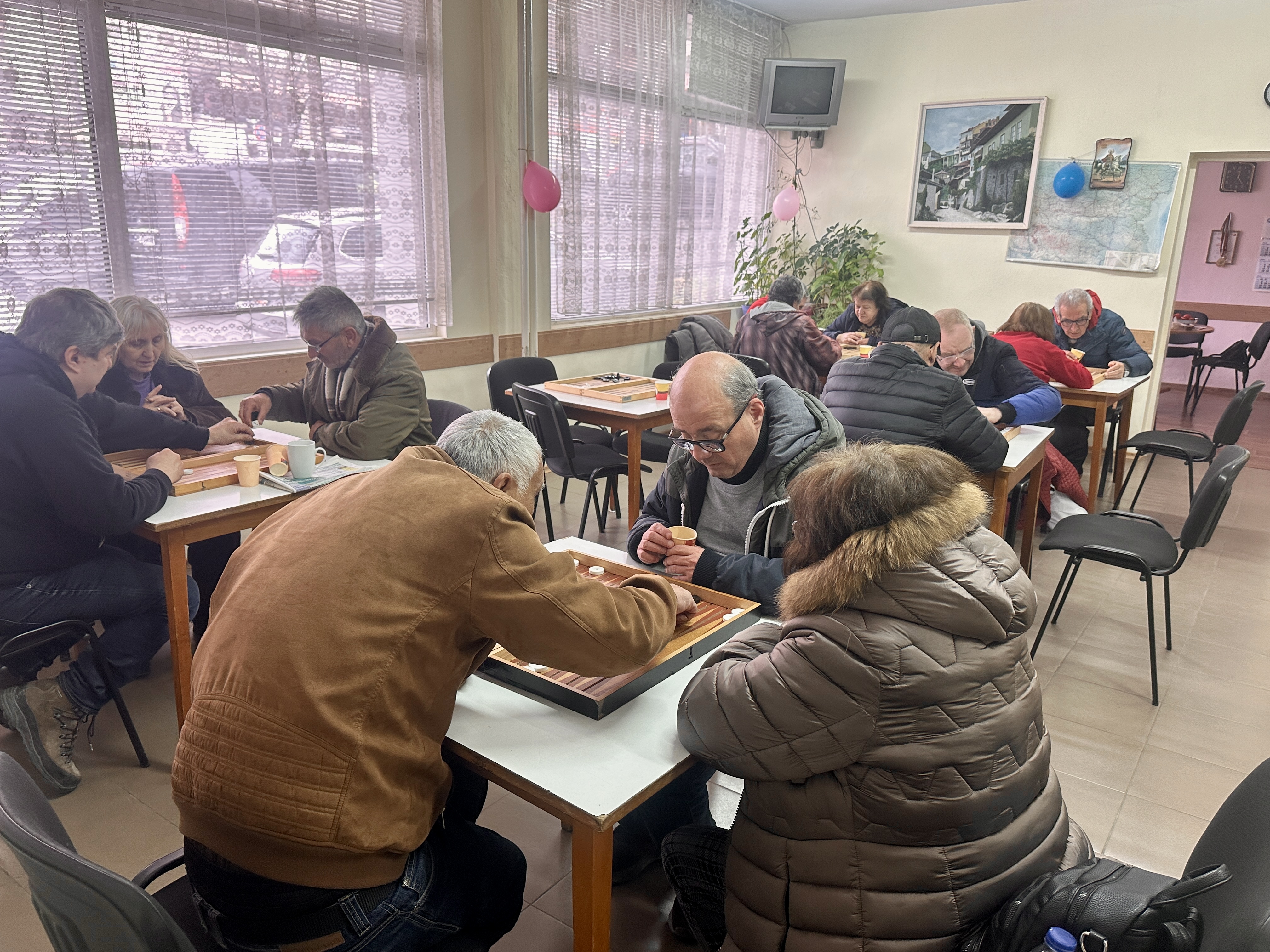 Регионален турнир по табла за незрящи