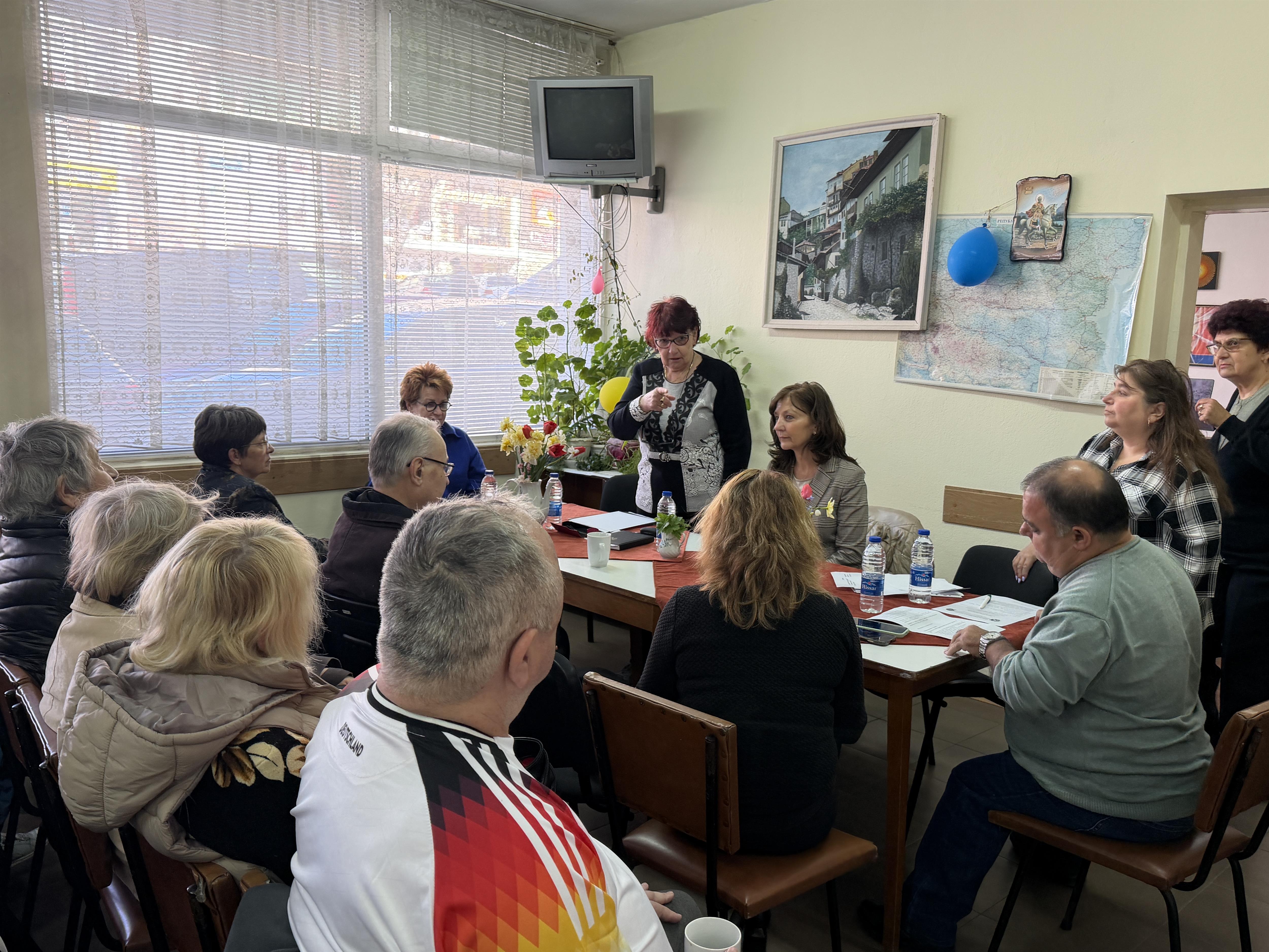 Общинска организация – Велико Търново към Съюза на инвалидите в България, днес проведе отчетно-изборна събрание, на което се разгледа отчет за дейността на организацията за периода 2020-2025 г. и план-програма за 2025-2030 г. 